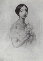 Retrato do cantor Pauline Viardot Garcia