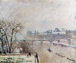 the seine viewed from the pont neuf winter 1902