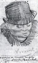 Head Of A Man With Hat 1886