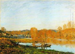 autumn banks of the seine near bougival 1873