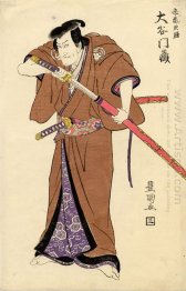 The actor Otani Monzo in the role of Igarashi Tenzen