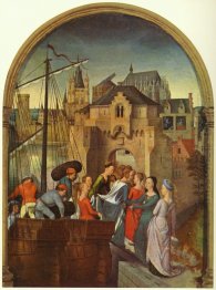 St Ursula And Her Companions Landing At Cologne From The Reliqua