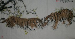 Tiger - la pintura china