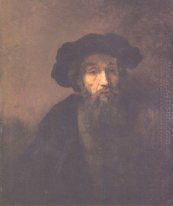 Homme barbu avec un béret 1655