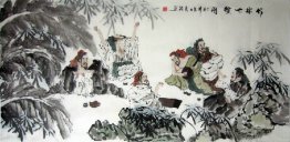 Seven Sages-Chinese Painting