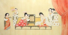 Beautiful Ladies-Chinese Painting