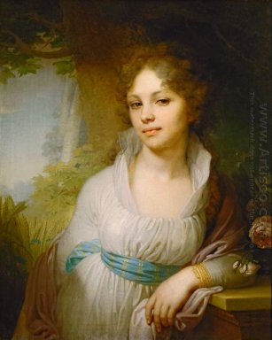 Porträt von M I Lopukhina 1797