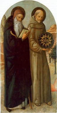 Santo António Abade E São Bernardino Da Siena 1460