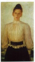 Portrait Of Maria Tolstaya Leo Tolstoy S Daughter