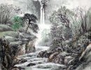 Waterfall - Chinese Painting