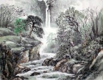 Waterval - Chinees schilderij