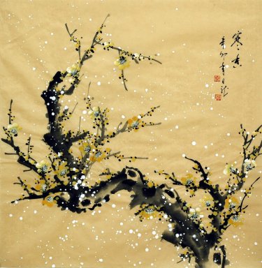 Plum Blossom - peinture chinoise