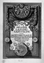 Cover Page A Large Plaque Embossed With Rich Ornaments Bearing T