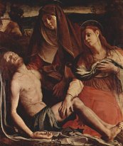 The Dead Christ with the Virgin and St. Mary Magdalene