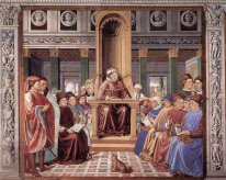 St Augustine Reading Rhetoric And Philosophy At The School Of Ro