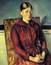 Madame Cezanne With A Yellow Armchair