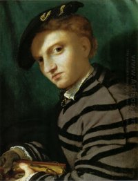 Portrait Of A Young Man With A Book 1527