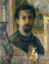 Autorretrato con la estatuilla