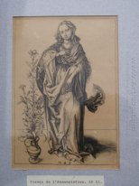 Engraving On Copper Of The Annunciation