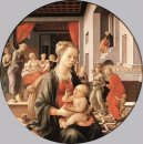 Virgin Dengan Anak Dan Scenes From The Life Of St Anne