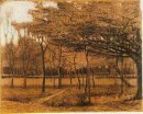 Paesaggio con alberi 1881