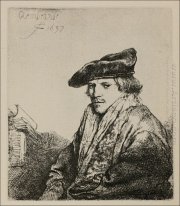 A Young Man Seated Turned To The Left 1637