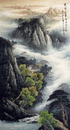 Bergen en water - Chinees schilderij