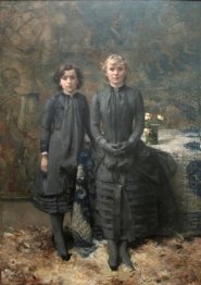 The Sisters Of The Painter Schlobach 1884