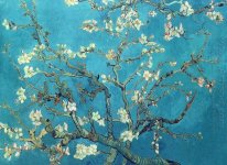 Отрасли с миндальным Blossom 1890