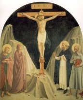 Le Christ crucifié avec saint Jean l'évangéliste