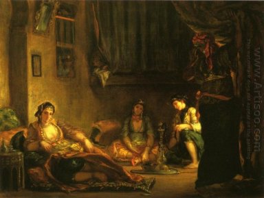 Женщины Алжира в их квартире 1849