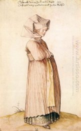 nuremberg woman dressed for church 1500