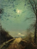 Un Strada bagnata By Moonlight Wharfedale