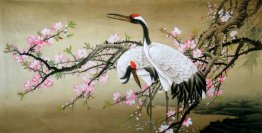 Crane - Plum - Chinese painting