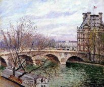 le Pont Royal et le Pavillon de Flore 1903