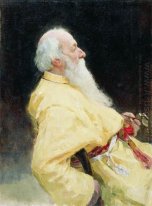 Portrait de V Stassov 1905