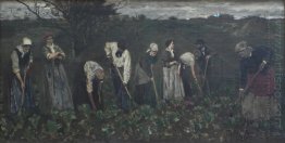 Workers on the beet field