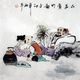 Kinderen - Chinees schilderij Kinderen - Chinees schilderij