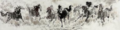 Horse - Pittura cinese