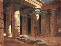 Templet av Isis On Philae Island 1882