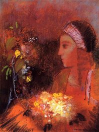 Woman With Flowers