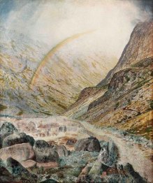 A Mountain Road Flood Time 1868