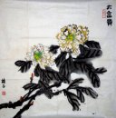 Peony-Big rica - la pintura china