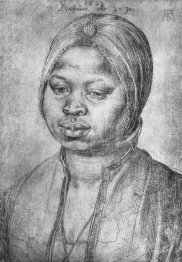 portrait of african woman catherine