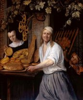 Panadero Oostwaert y su esposa