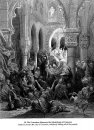 I Crusaders Massacre gli abitanti di Cesarea 1877