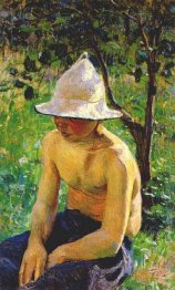 Boy In The Garden 1898