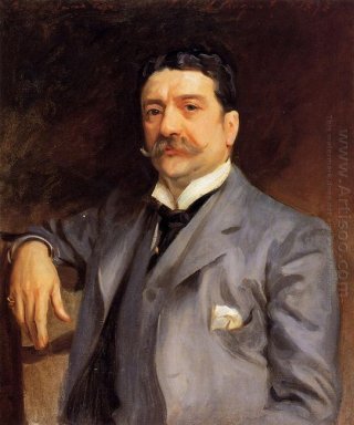 Retrato de Louis Alexander Fagan 1893