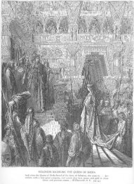 Solomon Receives The Queen Of Sheba