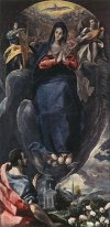 The Virgin Of The Immaculate Conception And St John 1585